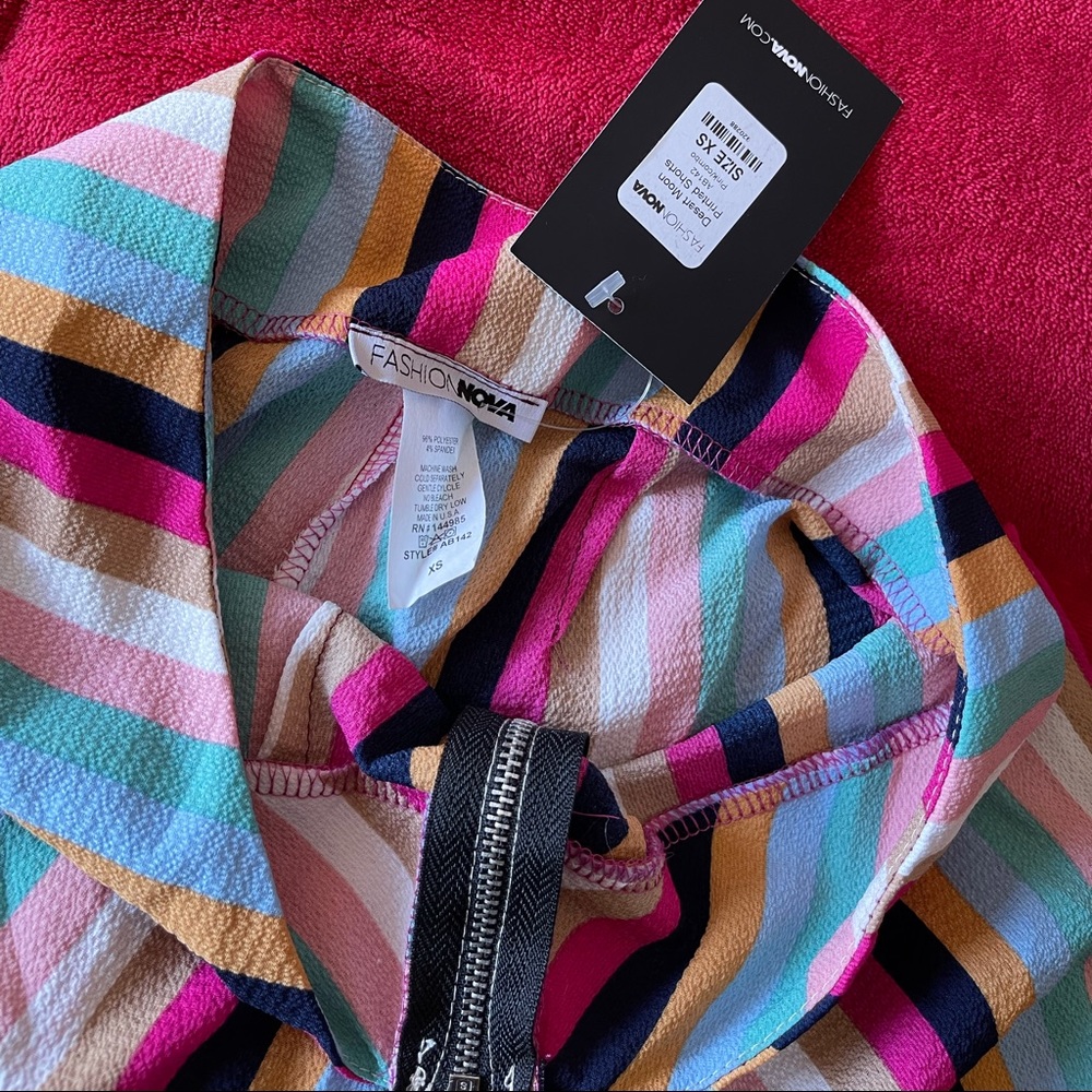 women’s striped shorts - Picture 3 of 3